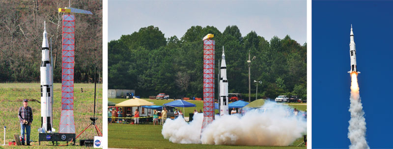 Saturn V Rocket Launch